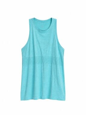Lululemon Run Swiftly Tank Top 8 Turquoise Sleeveless Athletic